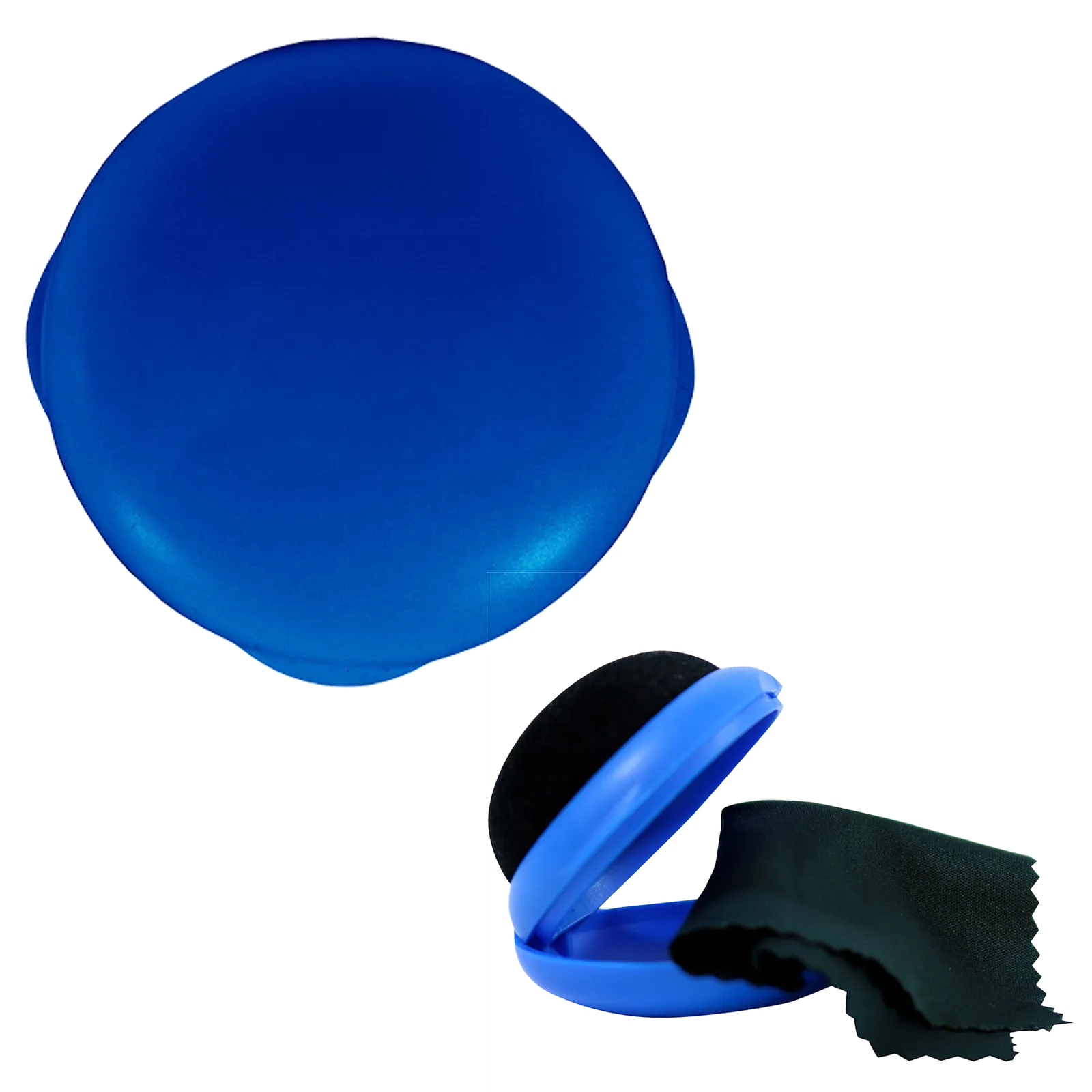 Screen Cleaner Clam Shell with Microfiber Cloth - 1-1/4 x 2 in - blank view 4