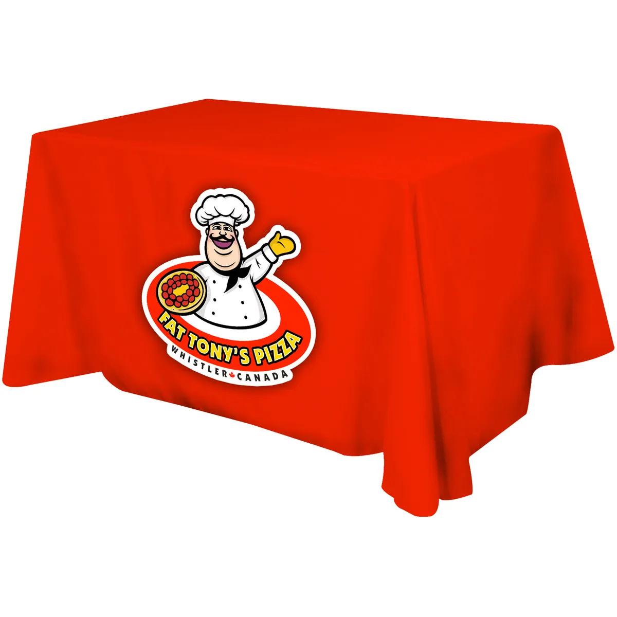 Table Cover rPET Polyester 3-Sided Dye Sub - 4 ft - product view 2