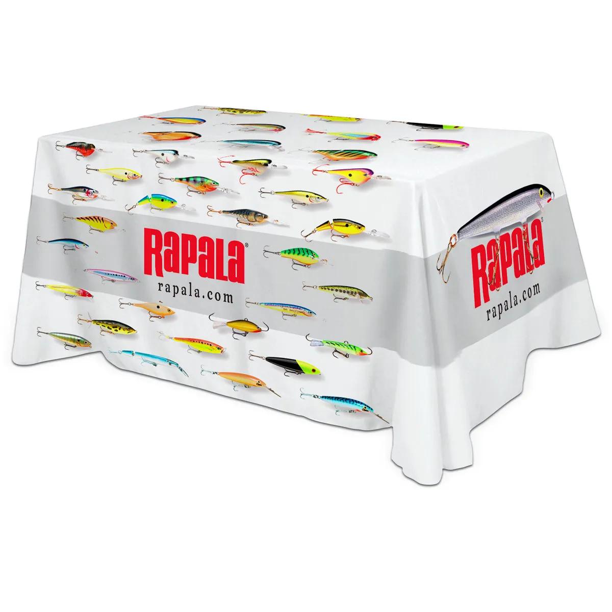 Table Cover rPET Polyester 4-Sided Dye Sub - 6 ft - product view 4