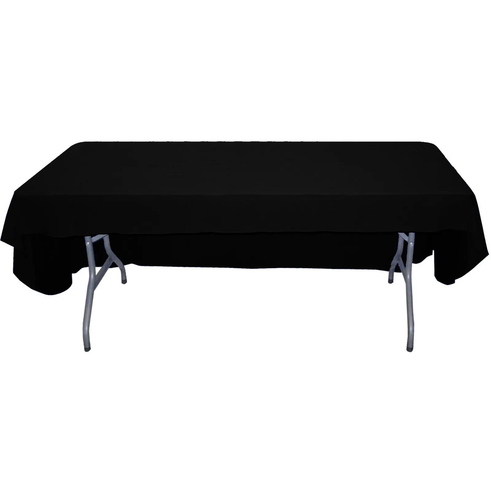 Table Cover Polyester Flat 3-Sided Standard - 6 ft - product view 3