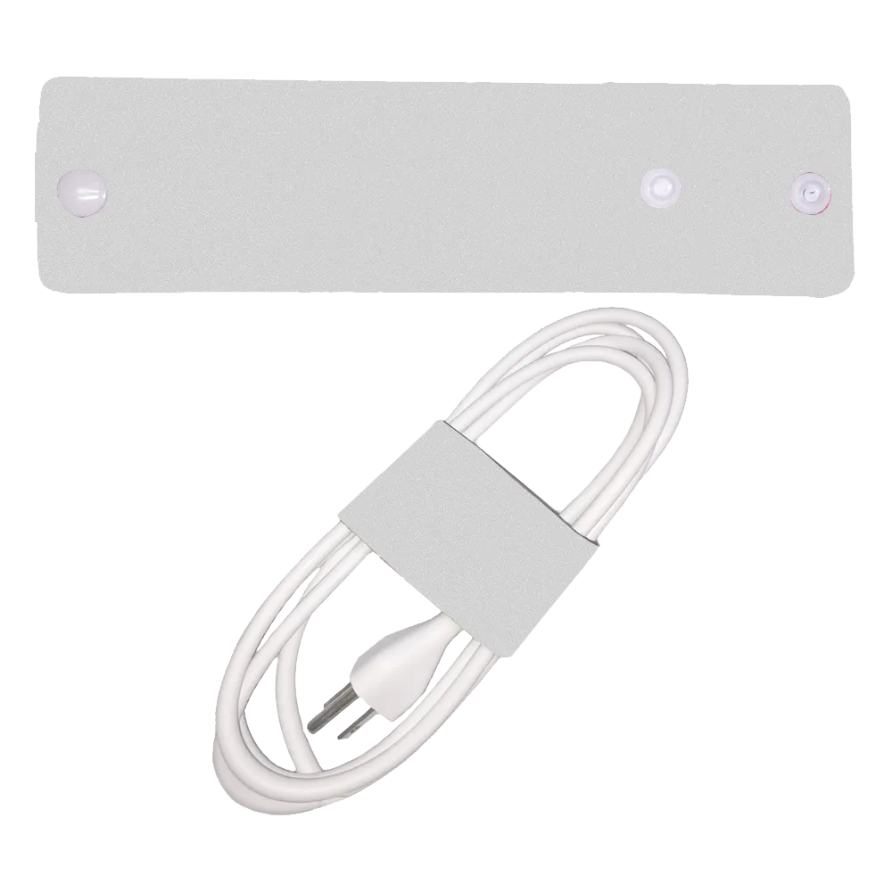 Cord Organizer Neoprene Supreme Snap Closure - 8 x 2 in - blank view 2