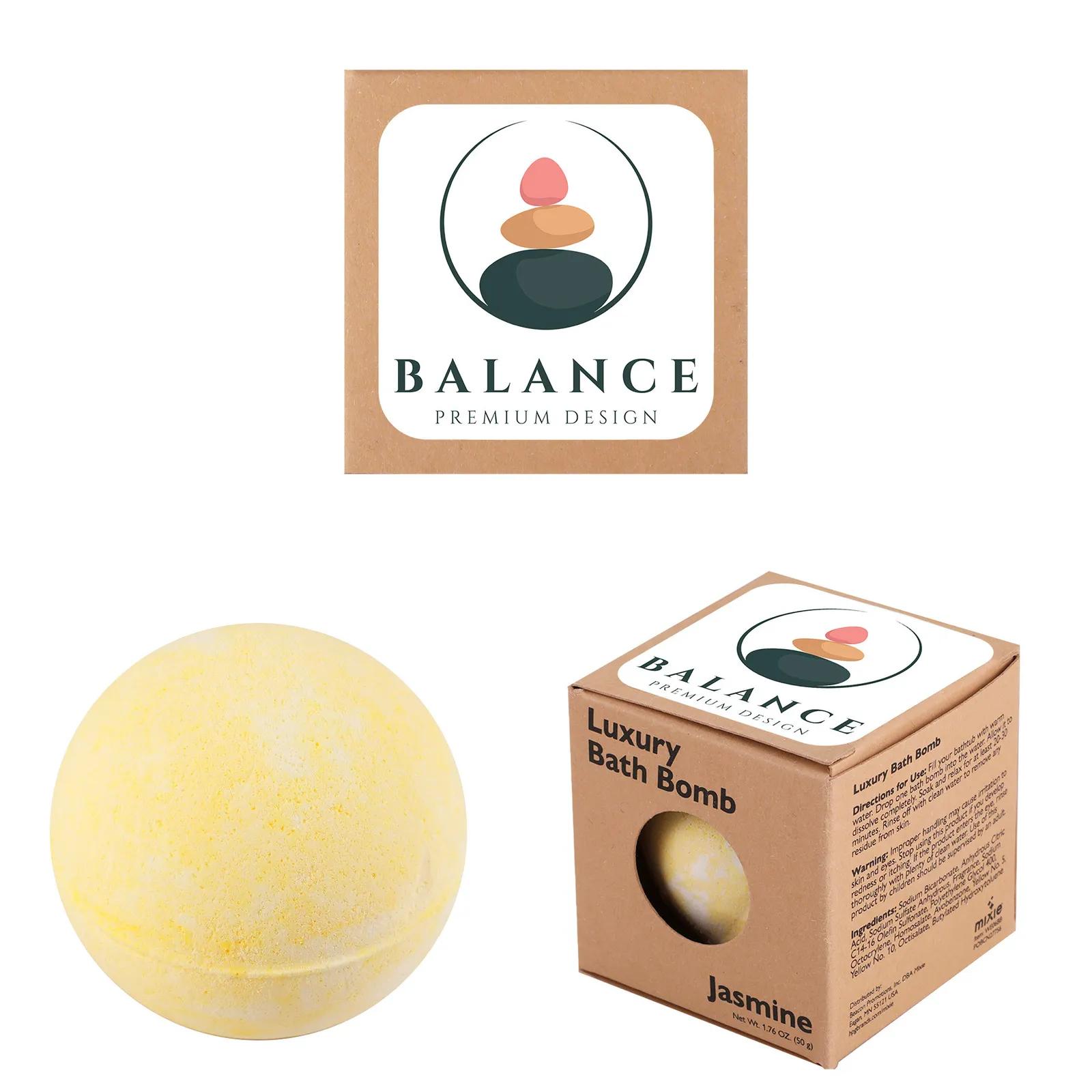 Bath Bomb Scented Kraft Box Three Fragrances - 1.75 in - product view 11