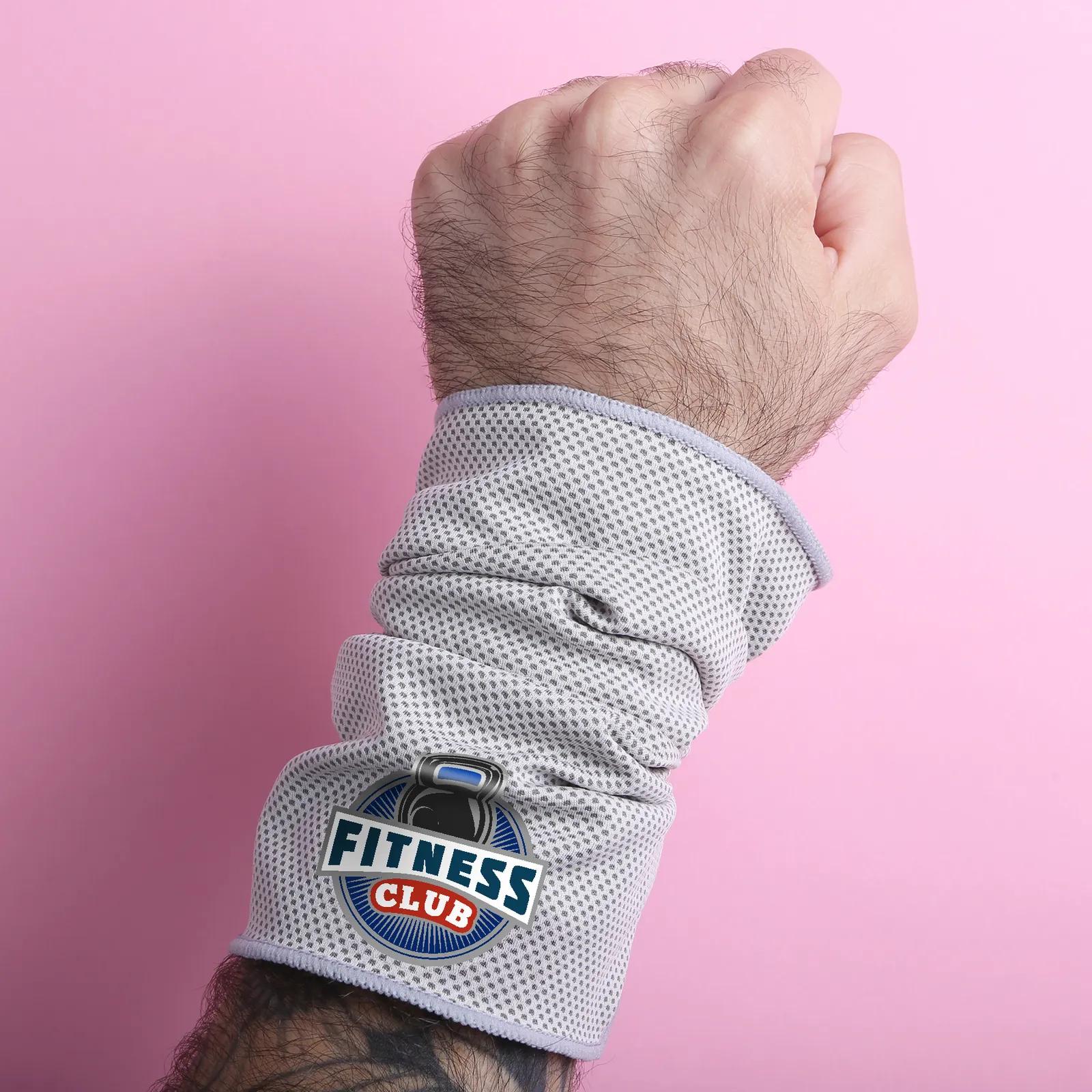 Cooling Towel Polyester Water-Activated - 20 x 9.5 in - product view 2