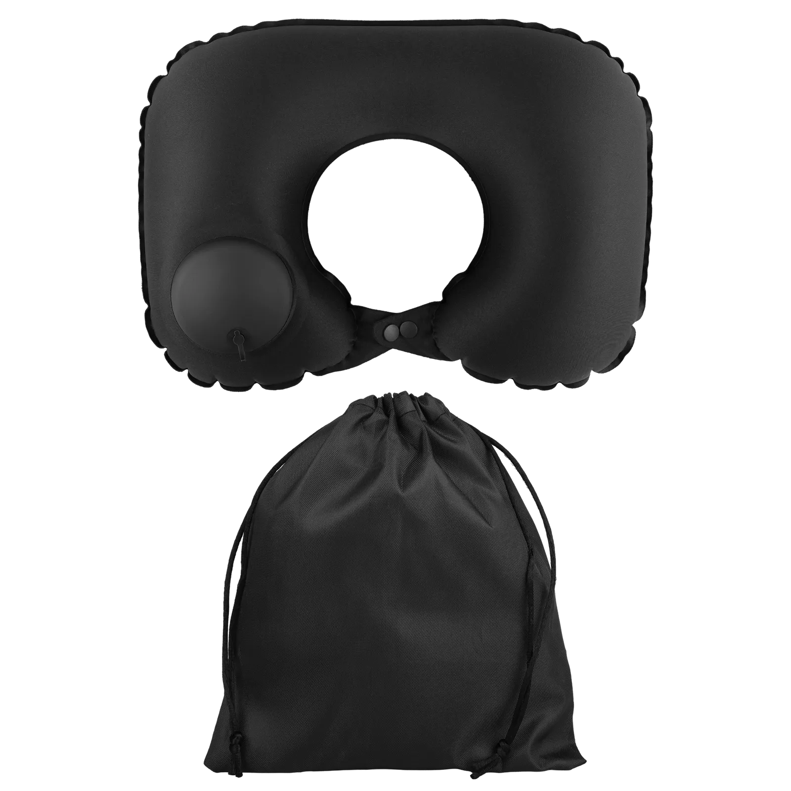 Travel Neck Pillow Inflatable with Storage Bag - blank view 14