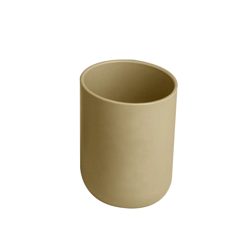 Cup Wheat Straw BPA-Free Hot Safe - 10 oz - blank view 2