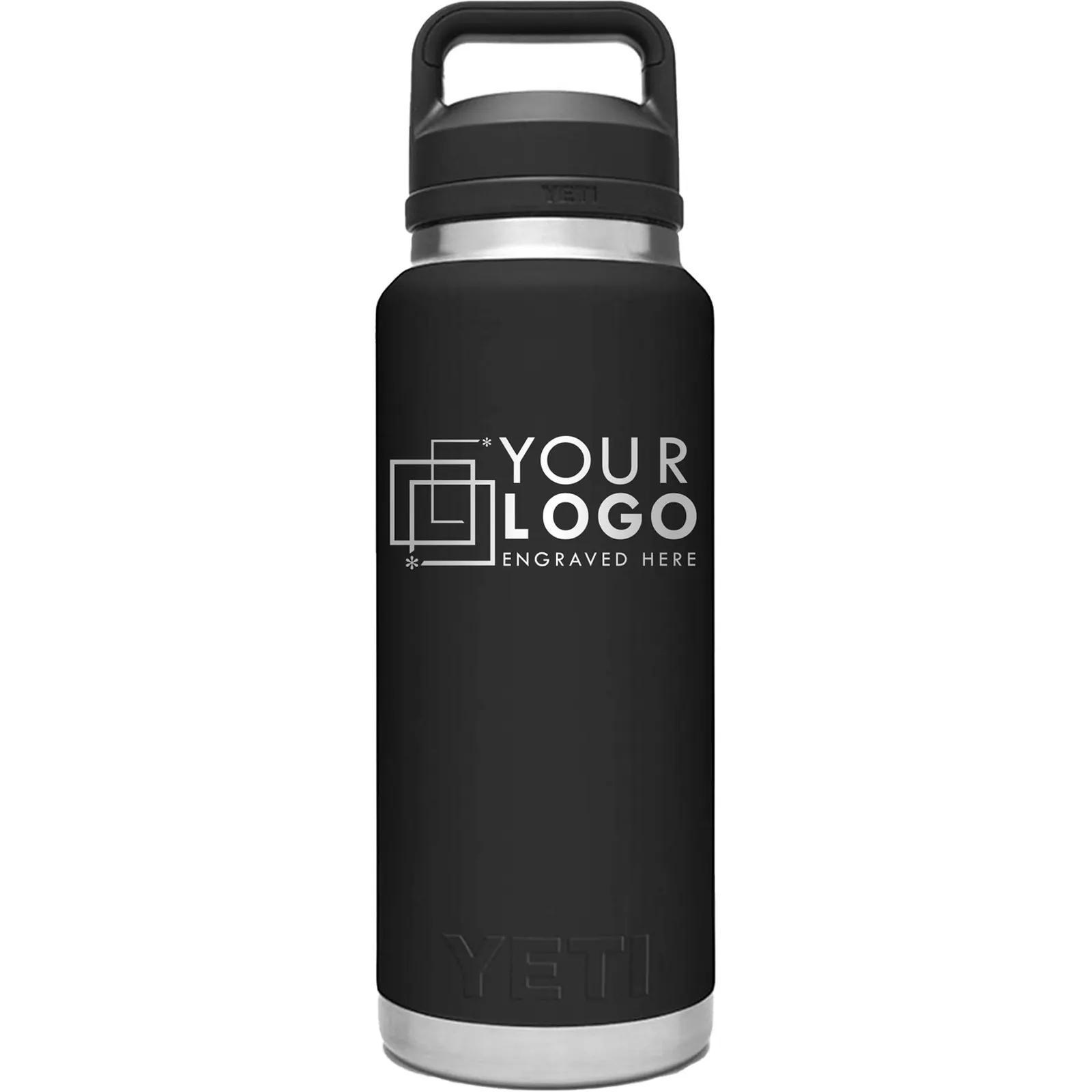 Water Bottle with Chug Cap Stainless Steel - 36 oz