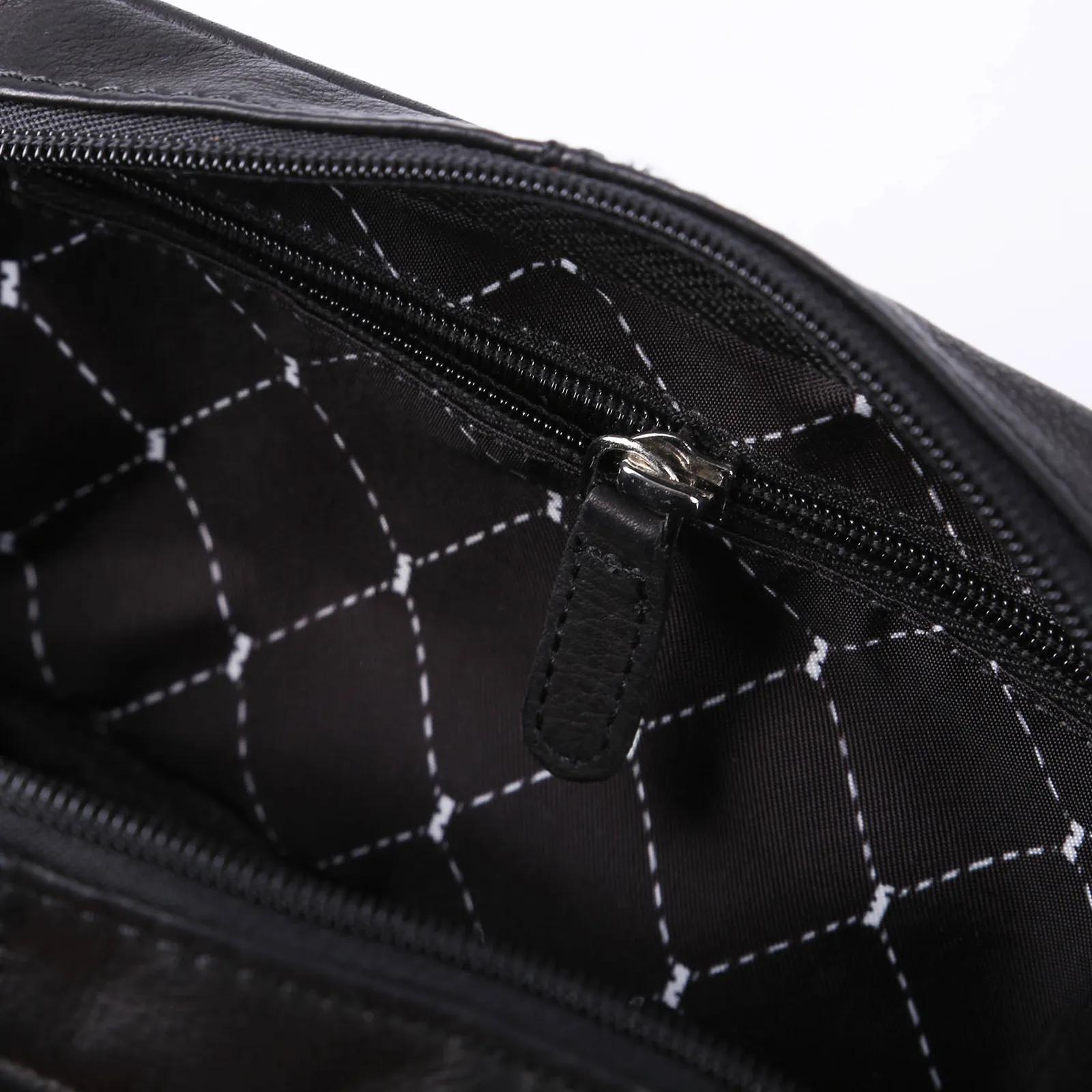 Leather Cross Body Bag with Adjustable Strap - 7.5 x 5 x 2 in - product view 10