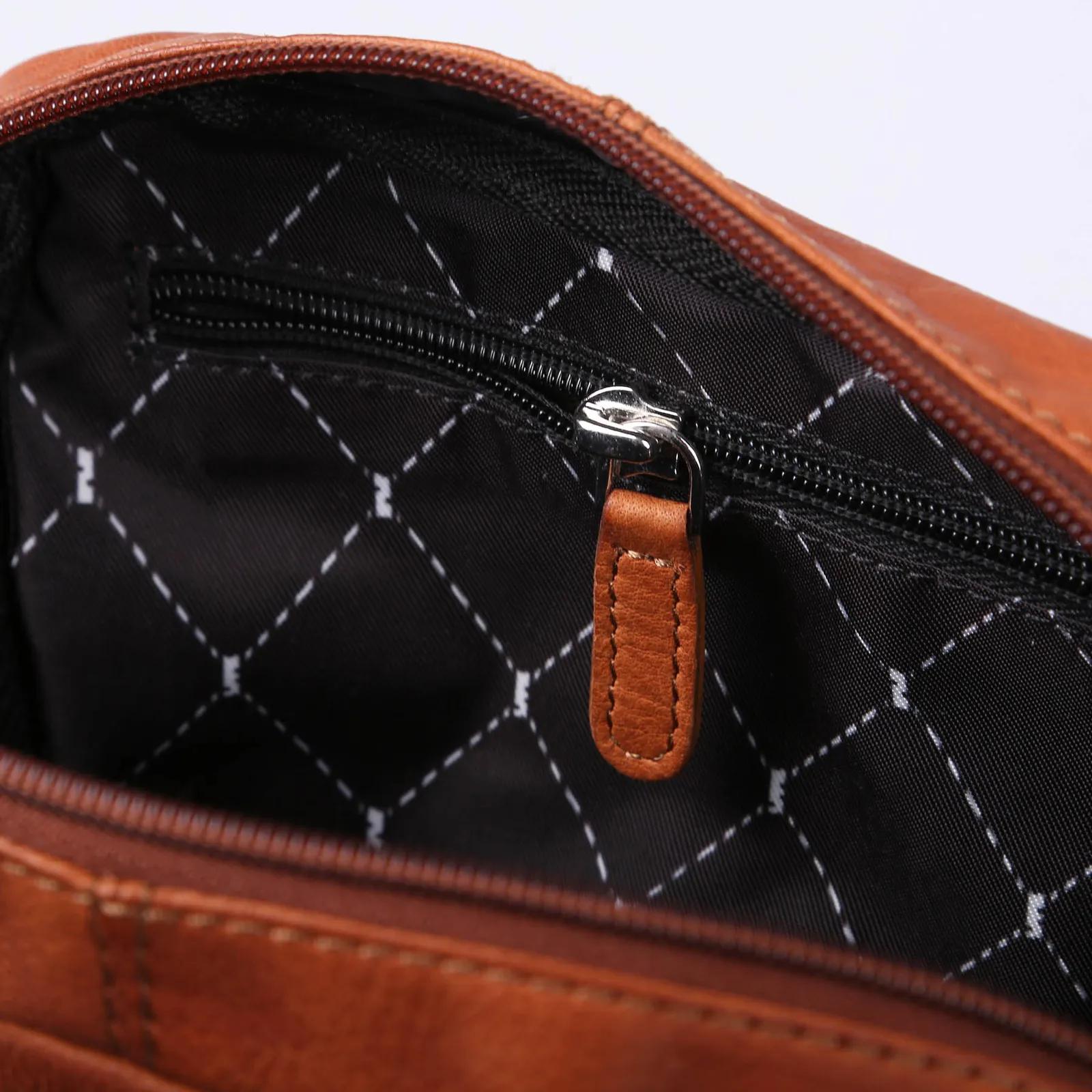 Leather Cross Body Bag with Adjustable Strap - 7.5 x 5 x 2 in - product view 15