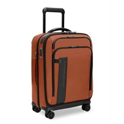 Expandable Nylon Carry-On Spinner with Outsider Handle - 15 x 9 x 21 in - product view 4