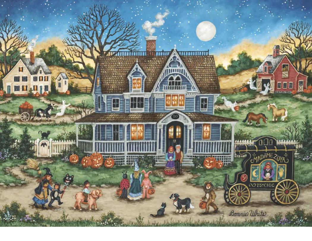 Folk Art Wall Calendar Early American Customs - 18.5 x 11 in - product view 28