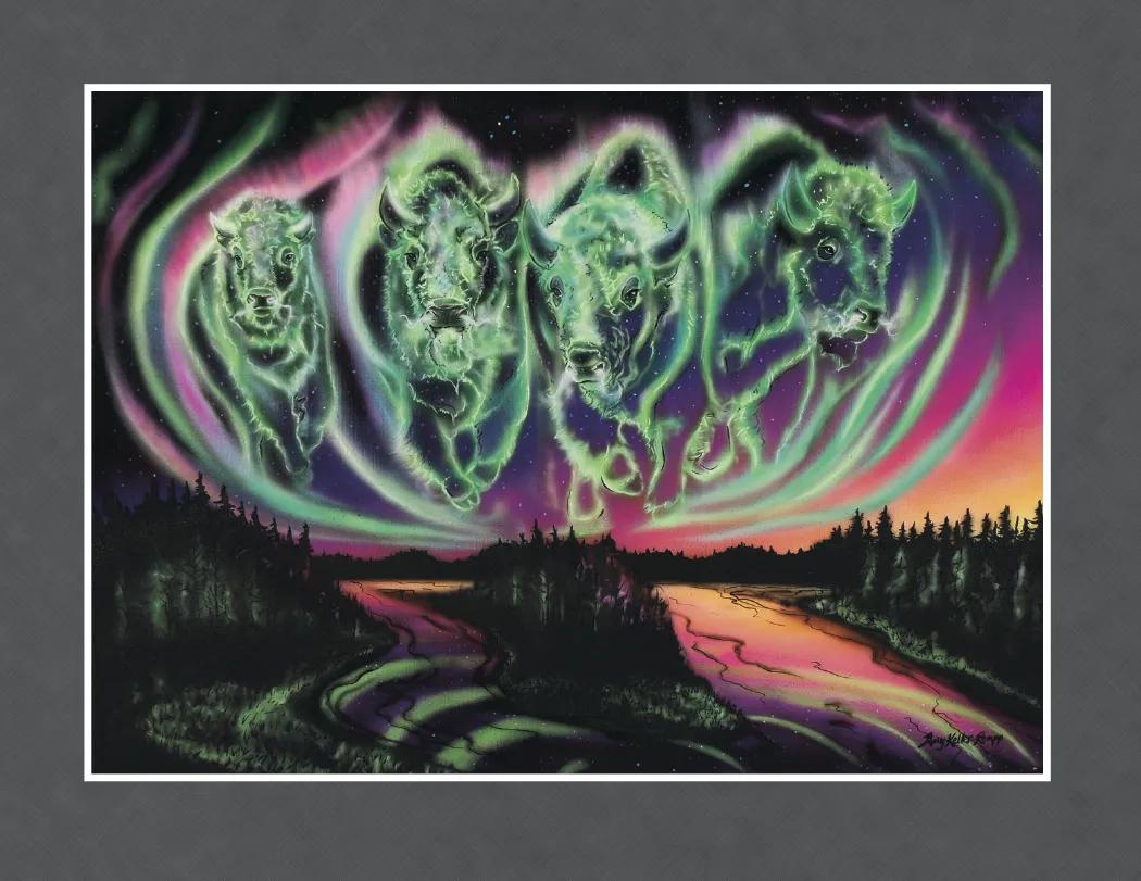 Native American Art Wall Calendar Cultural Heritage - 18.5 x 11 in - product view 17