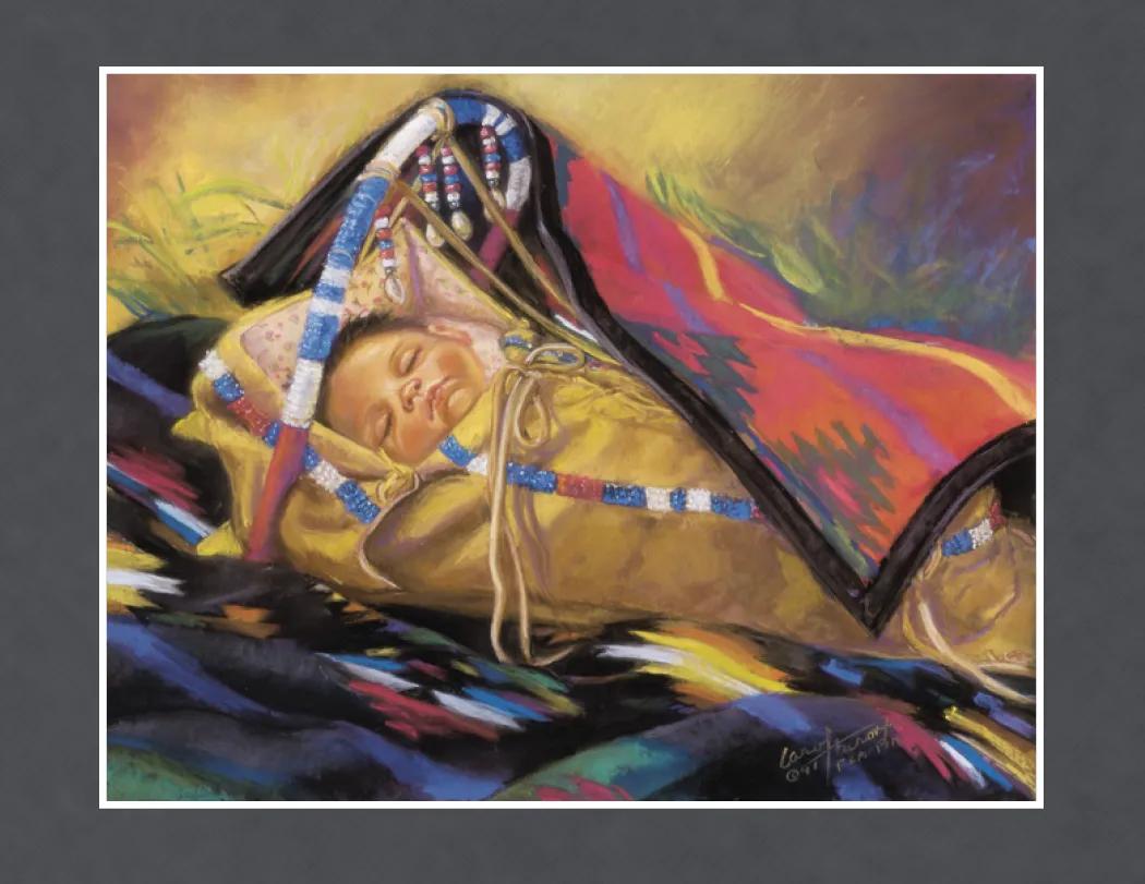 Native American Art Wall Calendar Cultural Heritage - 18.5 x 11 in - product view 18