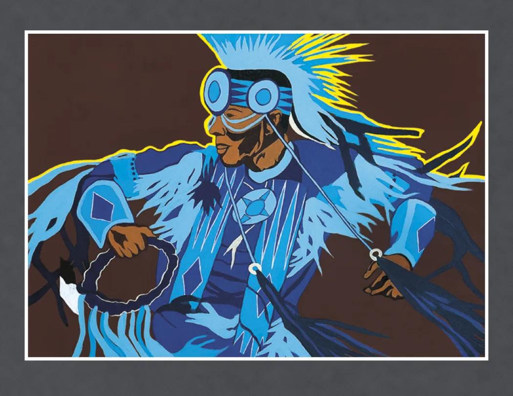 Native American Art Wall Calendar Cultural Heritage - 18.5 x 11 in - product view 22