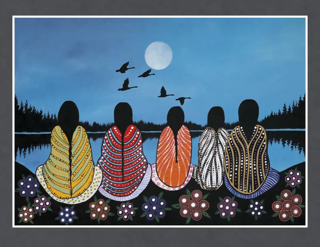 Native American Art Wall Calendar Cultural Heritage - 18.5 x 11 in - product view 27