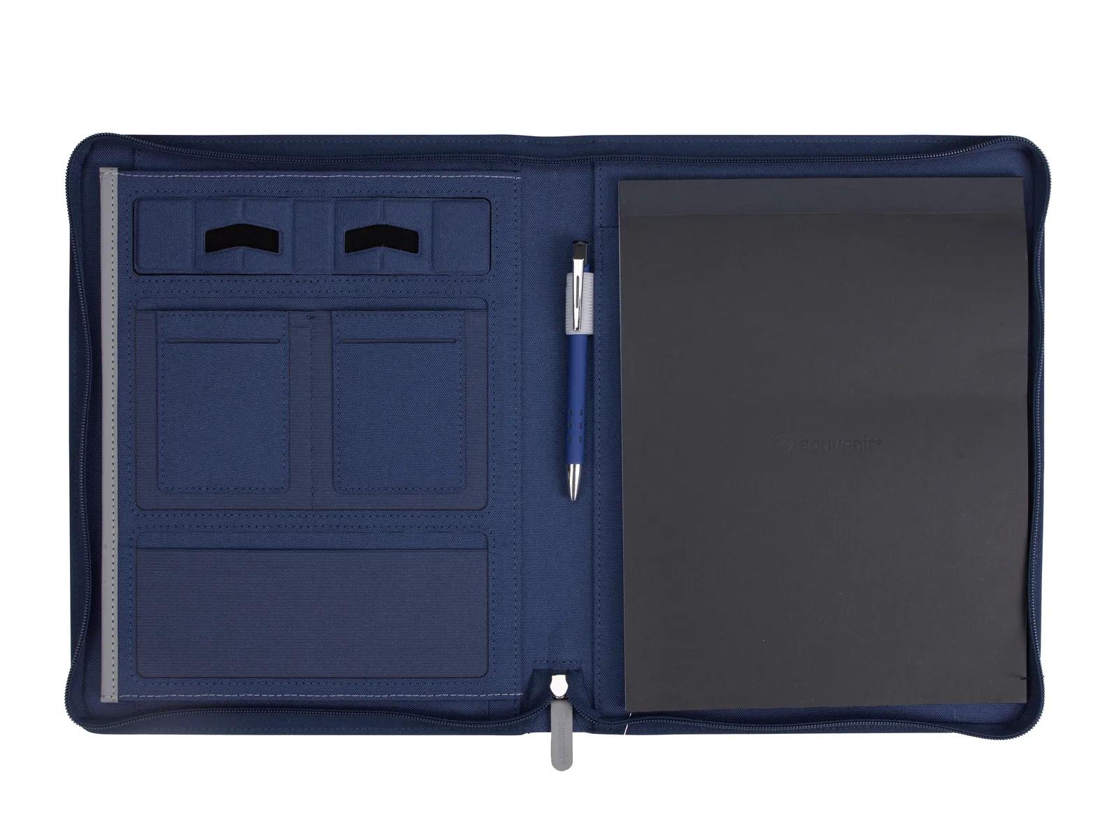 Zippered Padfolio with Pen Phone Stand Organizer - 12.6 in - product view 7