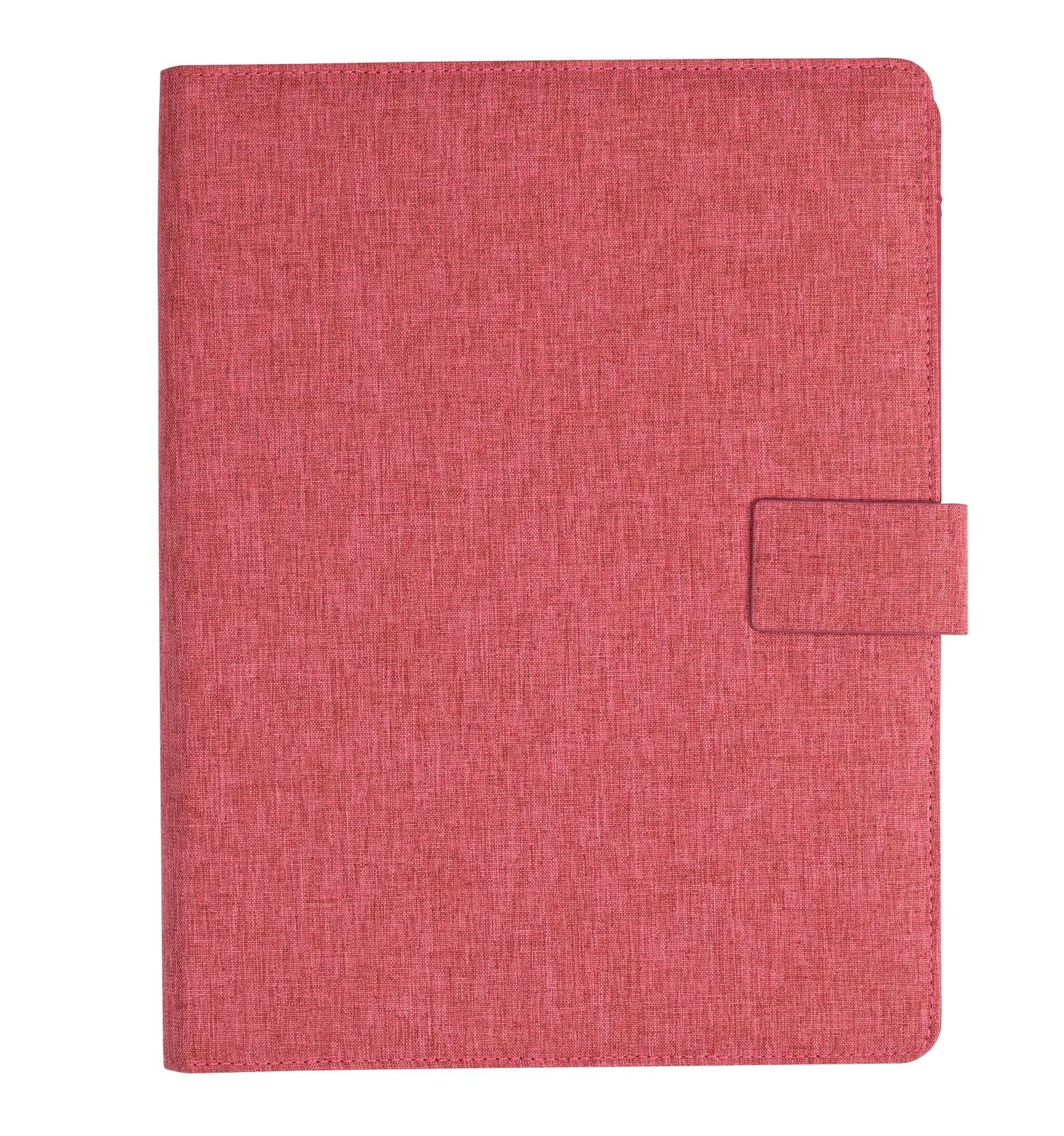 RPET Padfolio Heathered Recycled Magnetic Closure - 12.2 in - product view 4