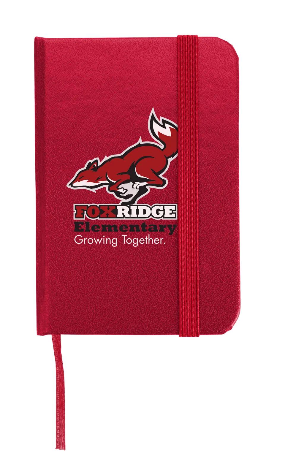 Pocket Notebook Hardcover FSC Paper Elastic Band - 4.125 in - product view 28