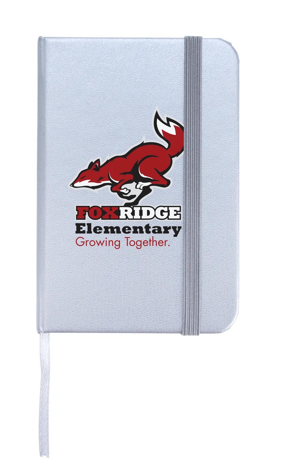 Pocket Notebook Hardcover FSC Paper Elastic Band - 4.125 in - product view 29