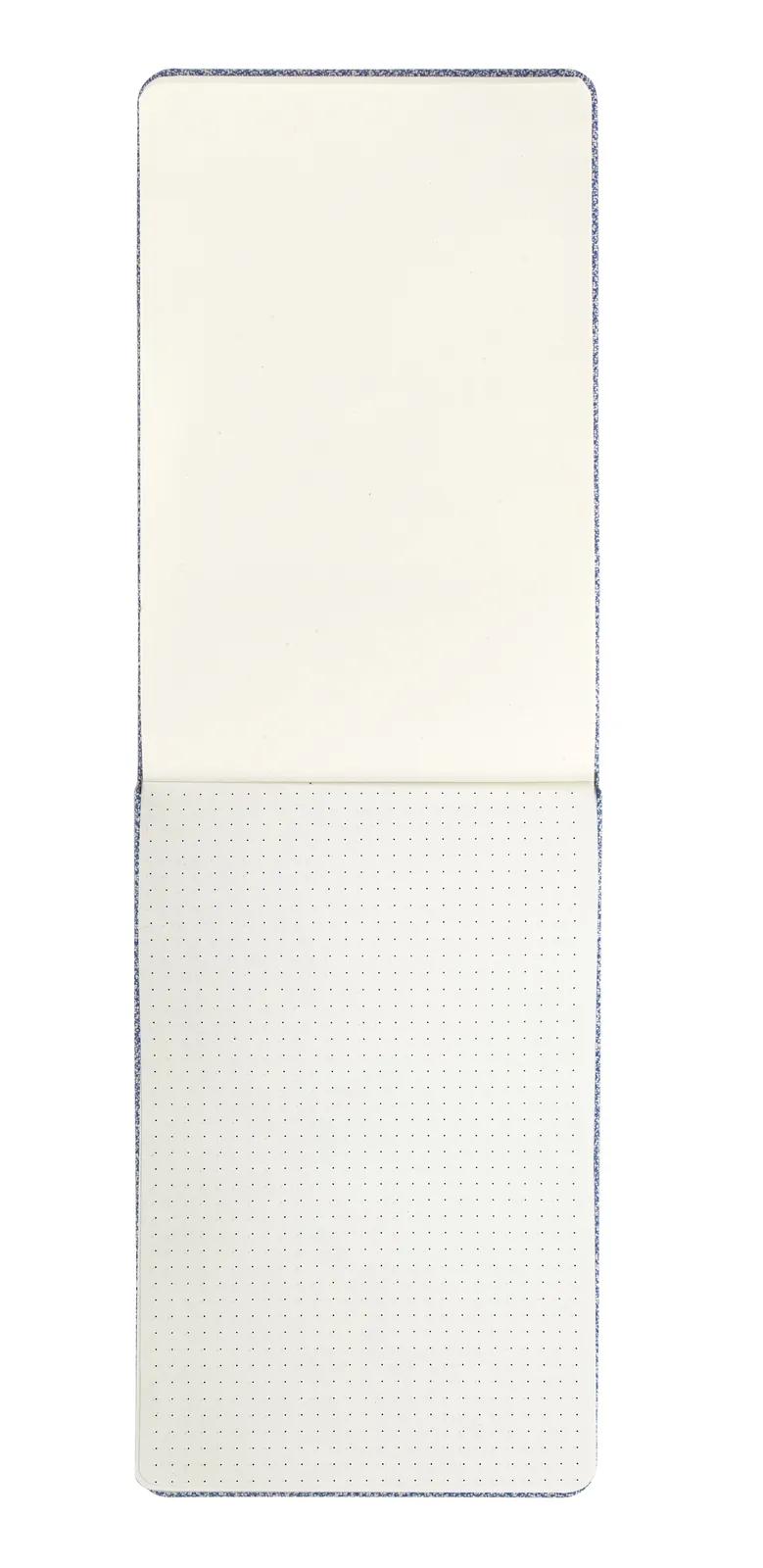 RPET Journal Dotted Pages Textured Cover Elastic - 8.06 x 5.13 in - product view 8