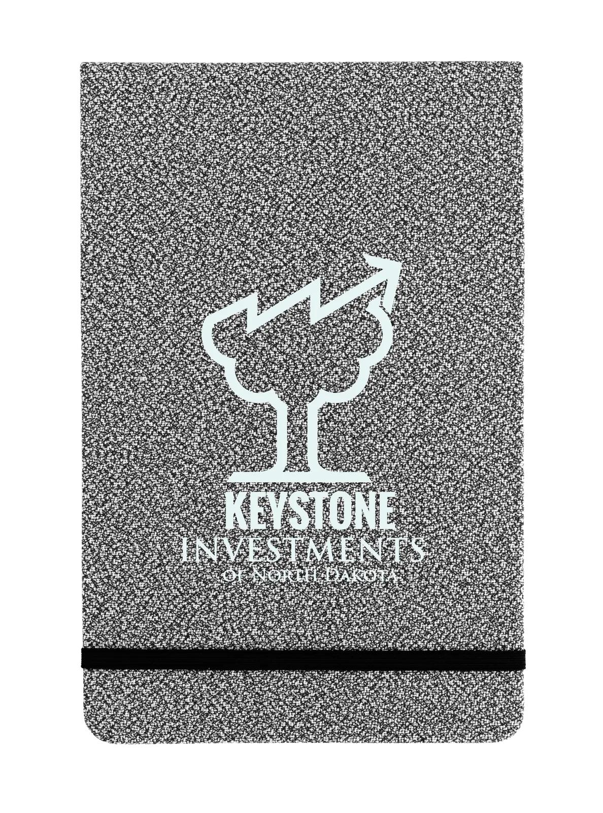 RPET Journal Dotted Pages Textured Cover Elastic - 8.06 x 5.13 in - product view 9