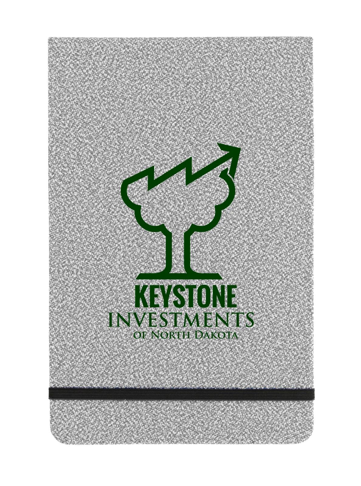 RPET Journal Dotted Pages Textured Cover Elastic - 8.06 x 5.13 in - product view 10