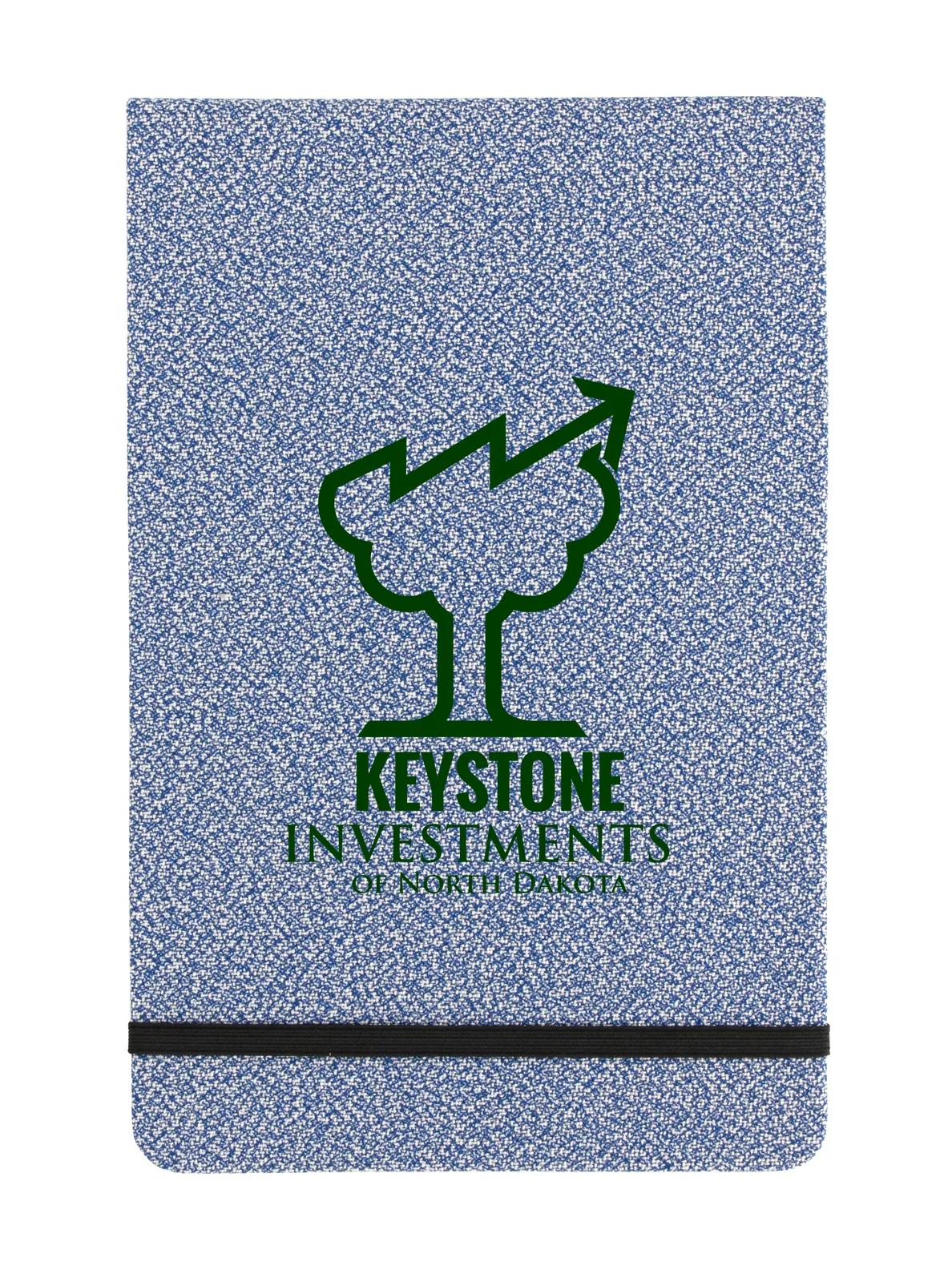 RPET Journal Dotted Pages Textured Cover Elastic - 8.06 x 5.13 in - product view 12