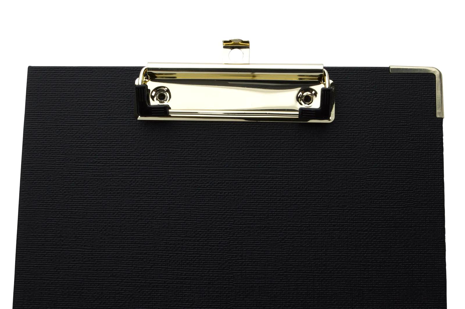 Hardcover Clipboard Padfolio Metal Clip FSC Paper - 10.8 x 8.2 in - product view 4