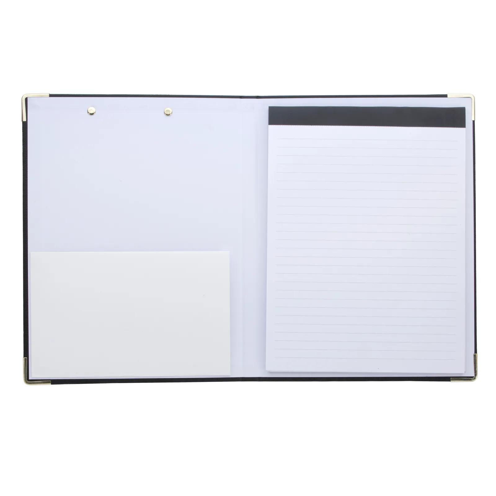 Hardcover Clipboard Padfolio Metal Clip FSC Paper - 10.8 x 8.2 in - product view 6