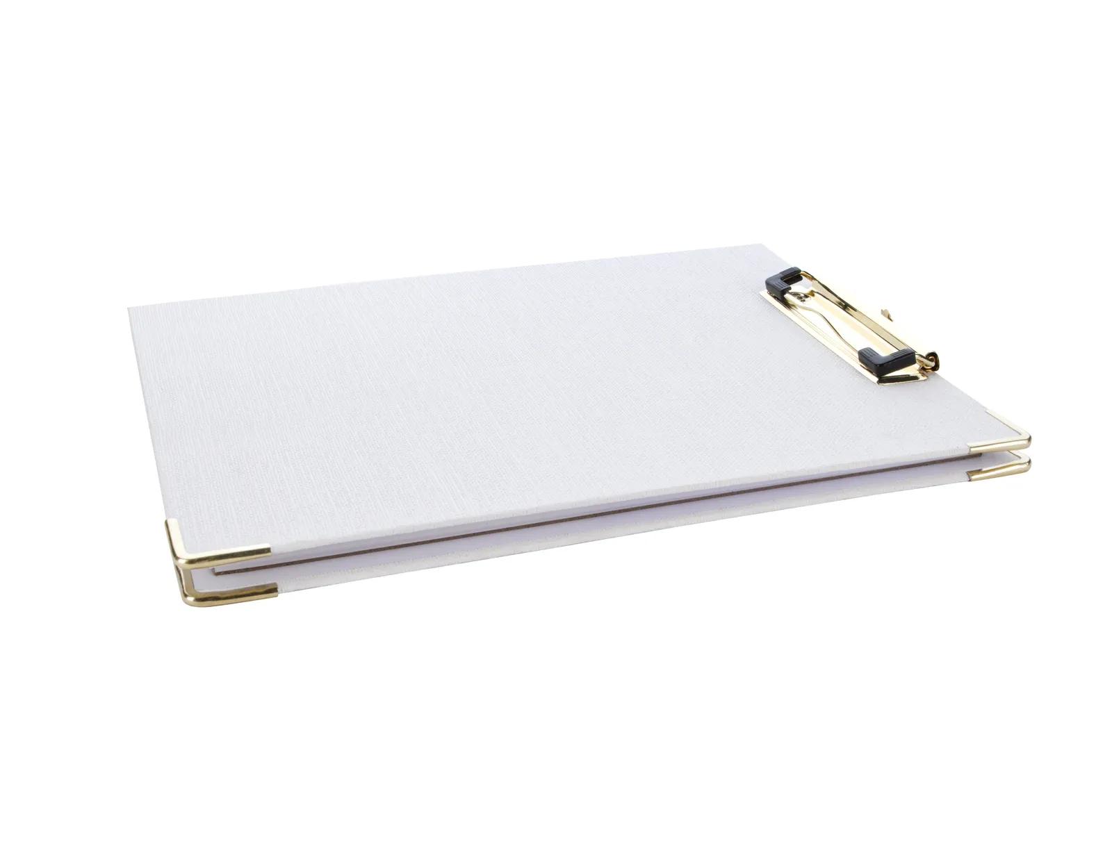 Hardcover Clipboard Padfolio Metal Clip FSC Paper - 10.8 x 8.2 in - product view 7