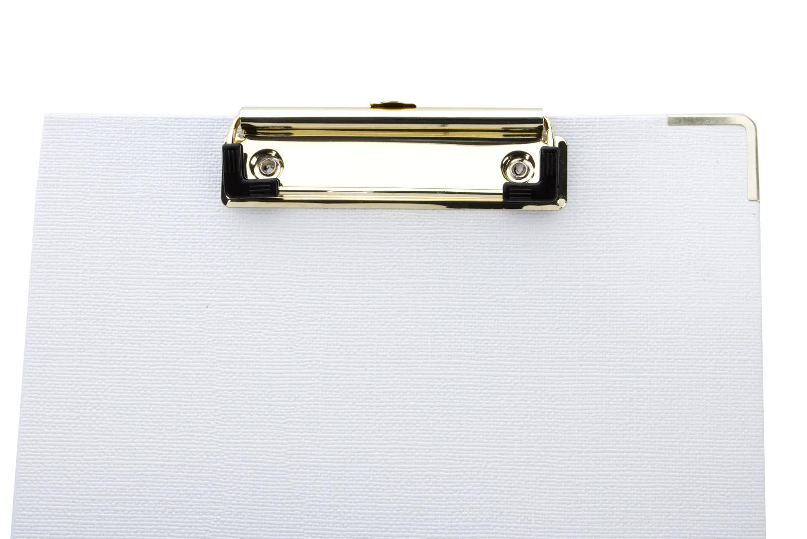 Hardcover Clipboard Padfolio Metal Clip FSC Paper - 10.8 x 8.2 in - product view 9