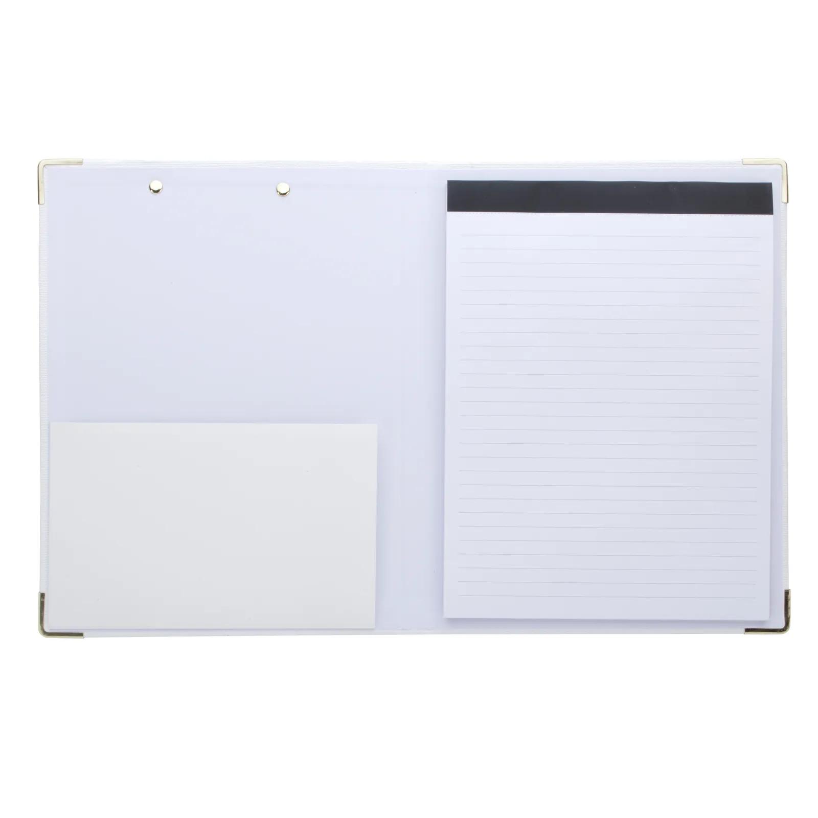 Hardcover Clipboard Padfolio Metal Clip FSC Paper - 10.8 x 8.2 in - product view 11