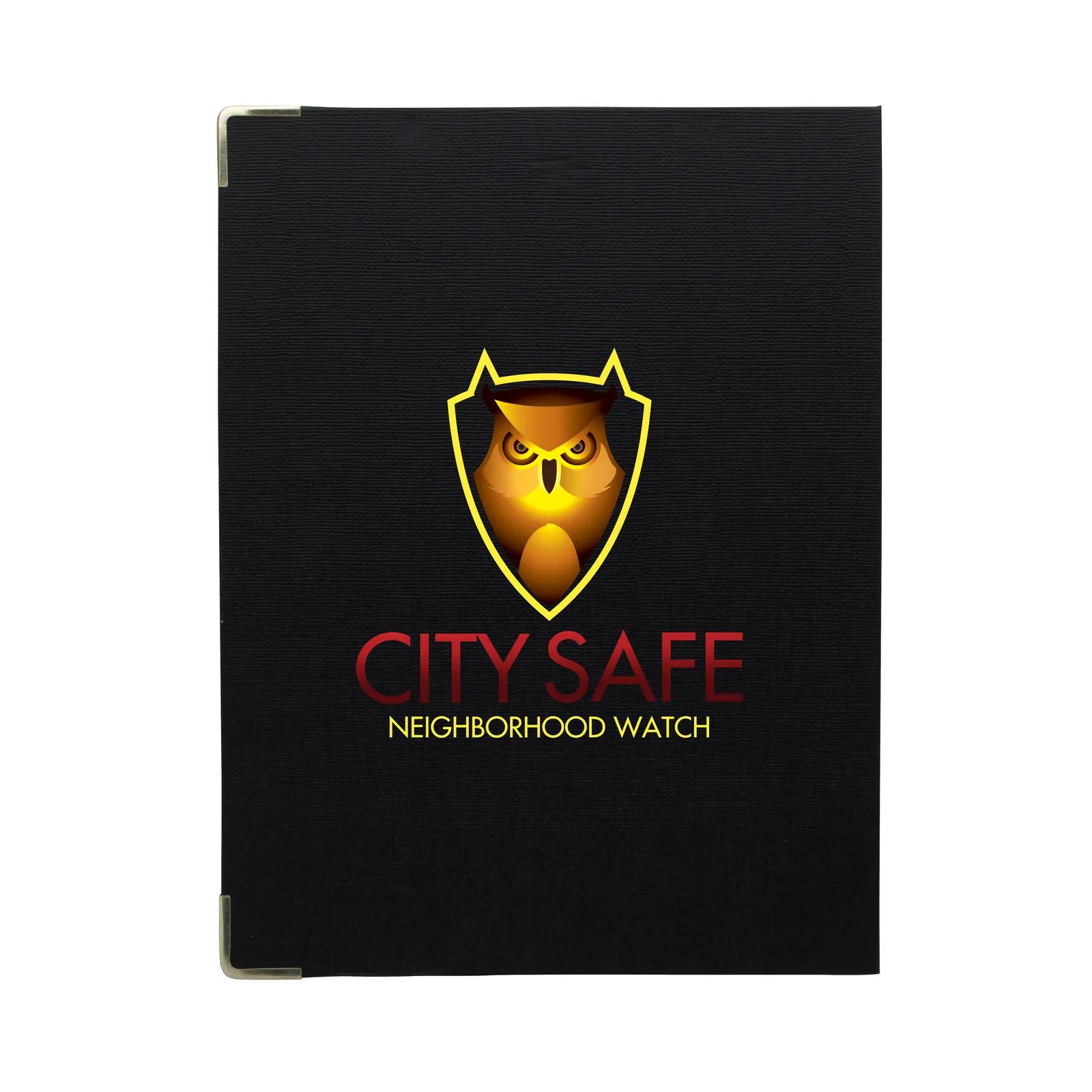 Hardcover Clipboard Padfolio Metal Clip FSC Paper - 10.8 x 8.2 in - product view 12
