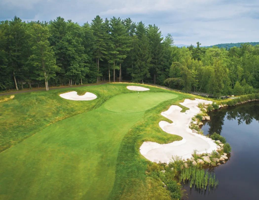 Golf Courses Wall Calendar US Photography FSC Paper - 18.5 x 11 in - product view 29