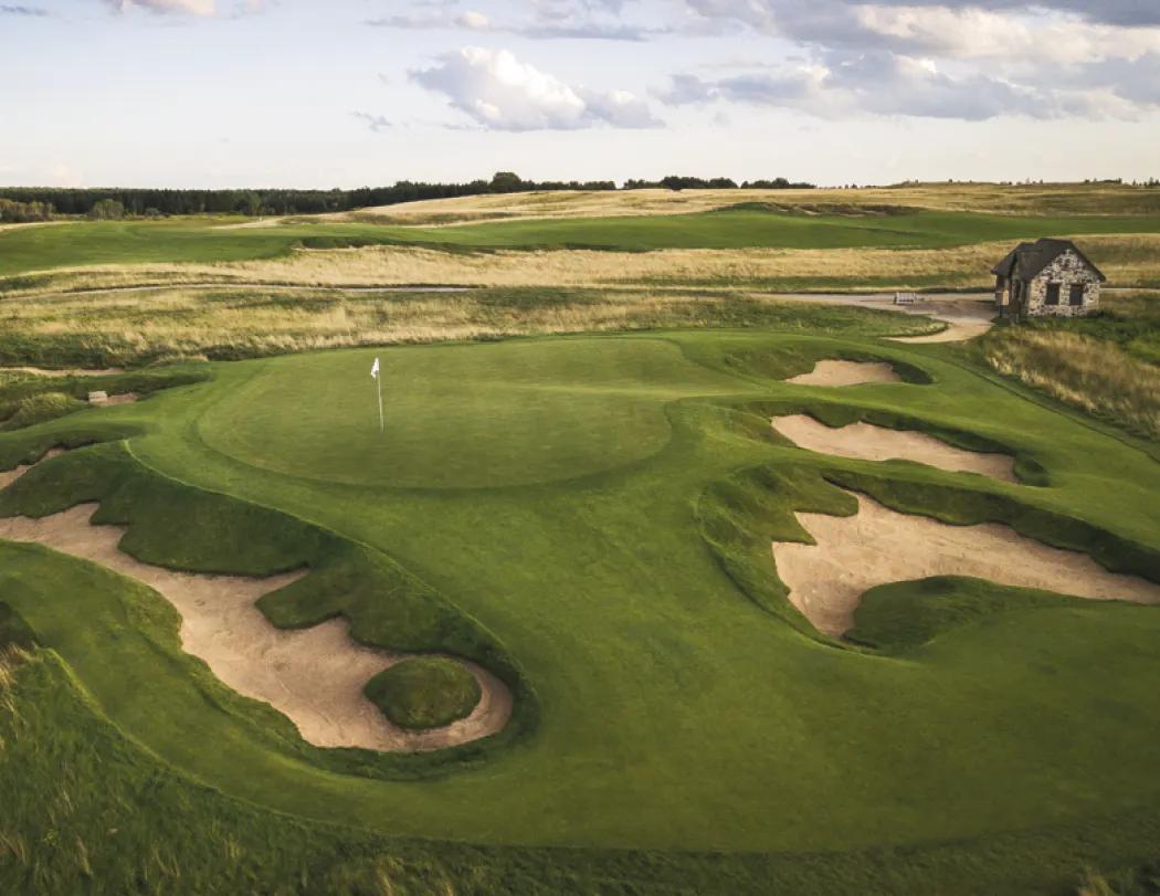 Golf Courses Wall Calendar US Photography FSC Paper - 18.5 x 11 in - product view 30