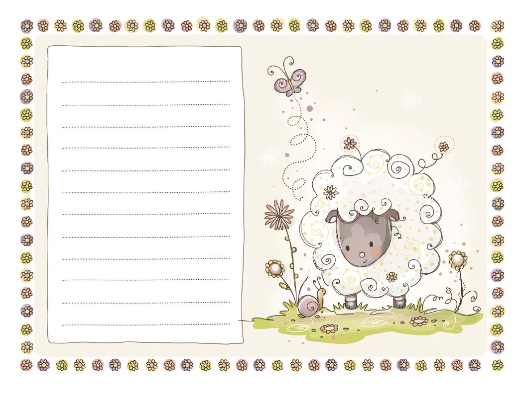 Baby First Year Calendar Rachelle Miller Art FSC - 18.5 x 11 in - product view 21