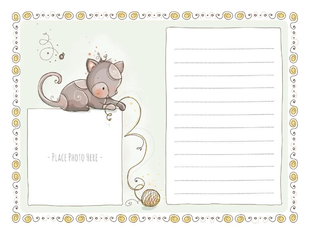 Baby First Year Calendar Rachelle Miller Art FSC - 18.5 x 11 in - product view 24