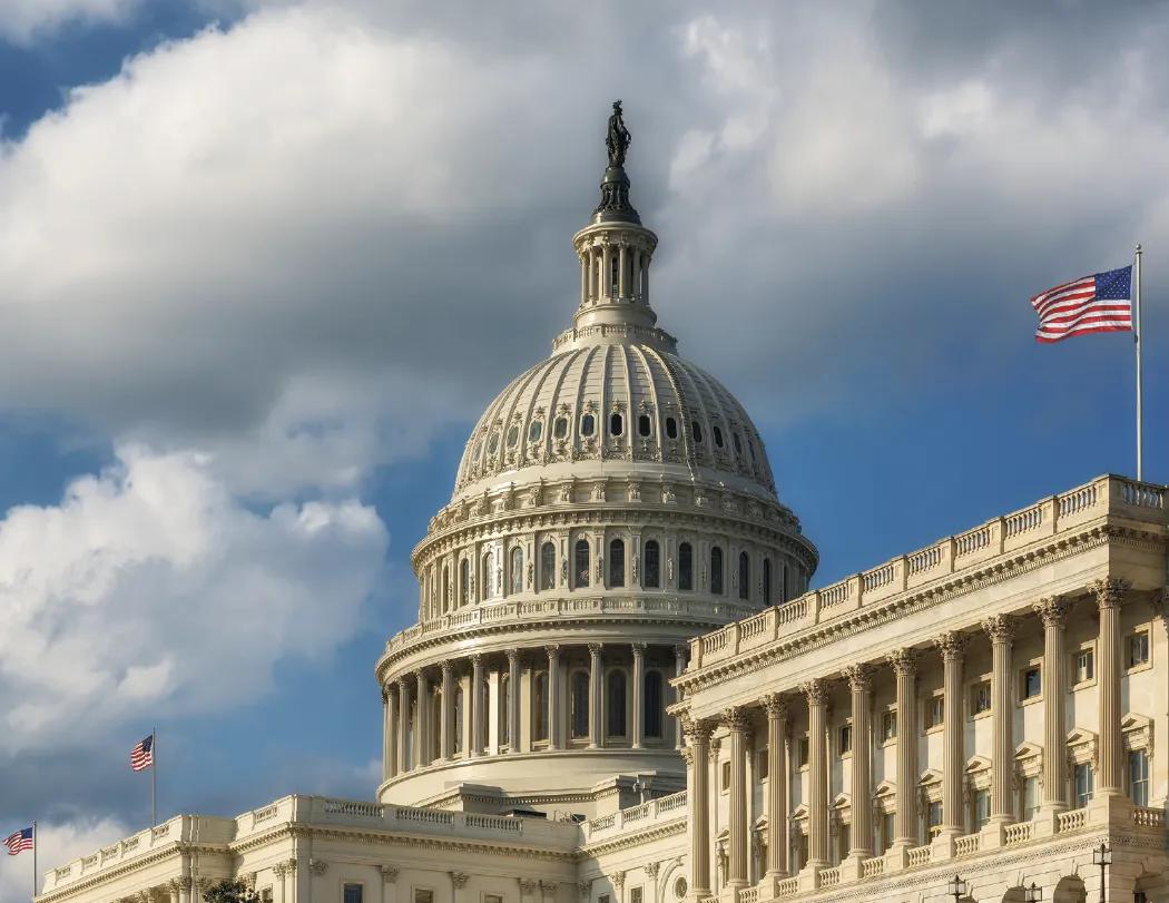 Patriotic America Wall Calendar Presidential Quotes - 18.5 x 11 in - product view 18