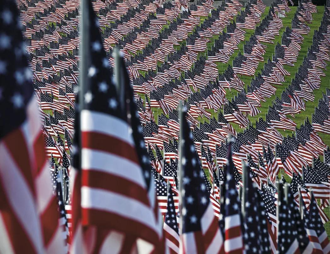 Patriotic America Wall Calendar Presidential Quotes - 18.5 x 11 in - product view 19