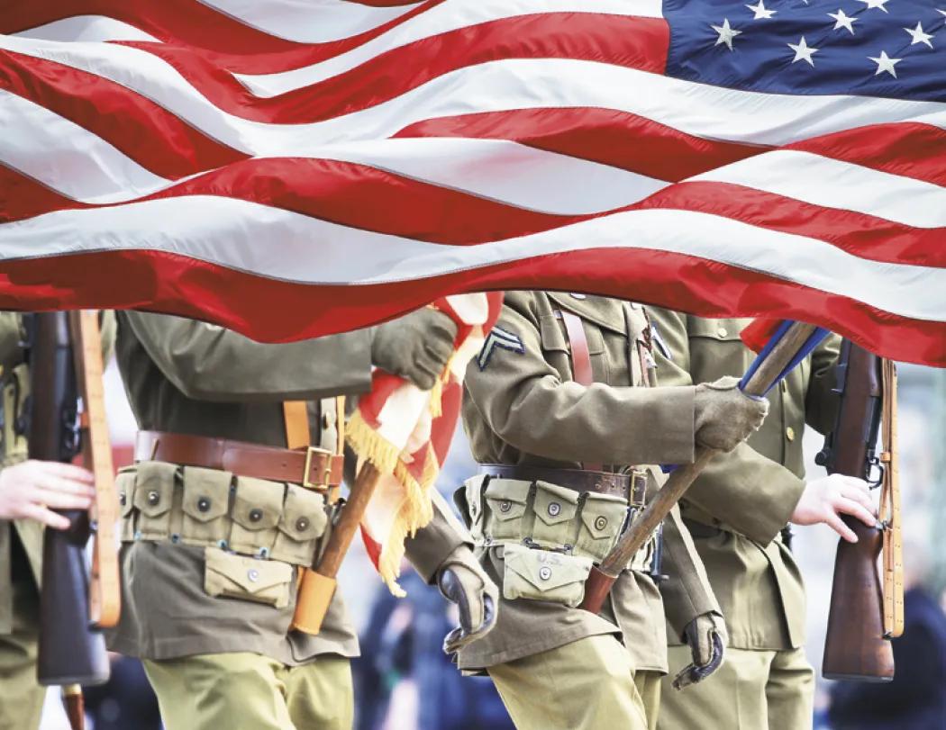 Patriotic America Wall Calendar Presidential Quotes - 18.5 x 11 in - product view 27