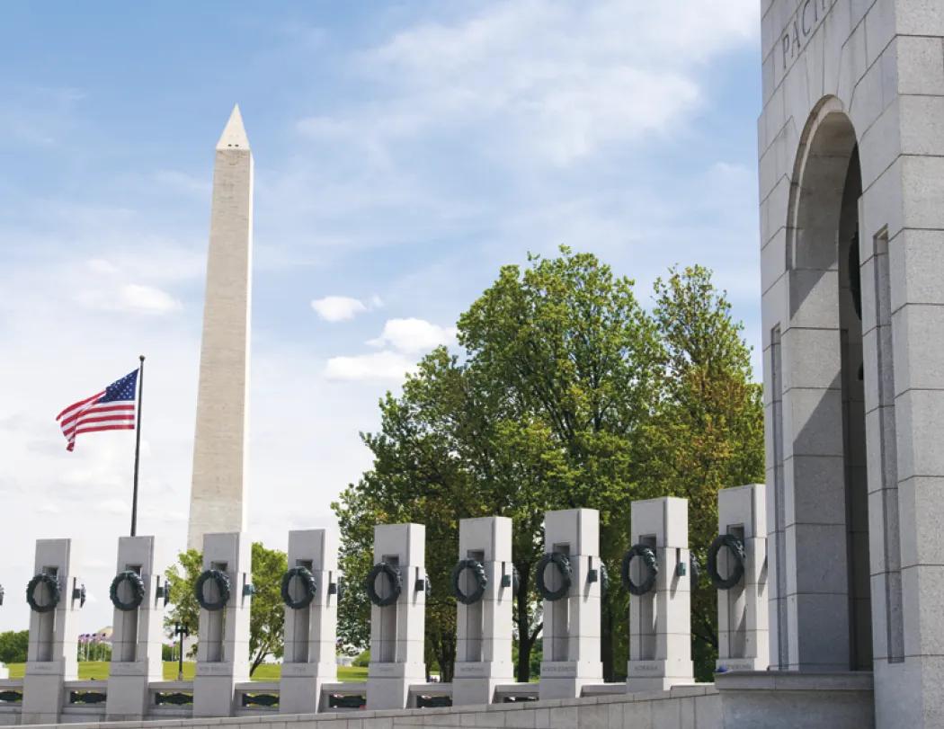 Patriotic America Wall Calendar Presidential Quotes - 18.5 x 11 in - product view 28