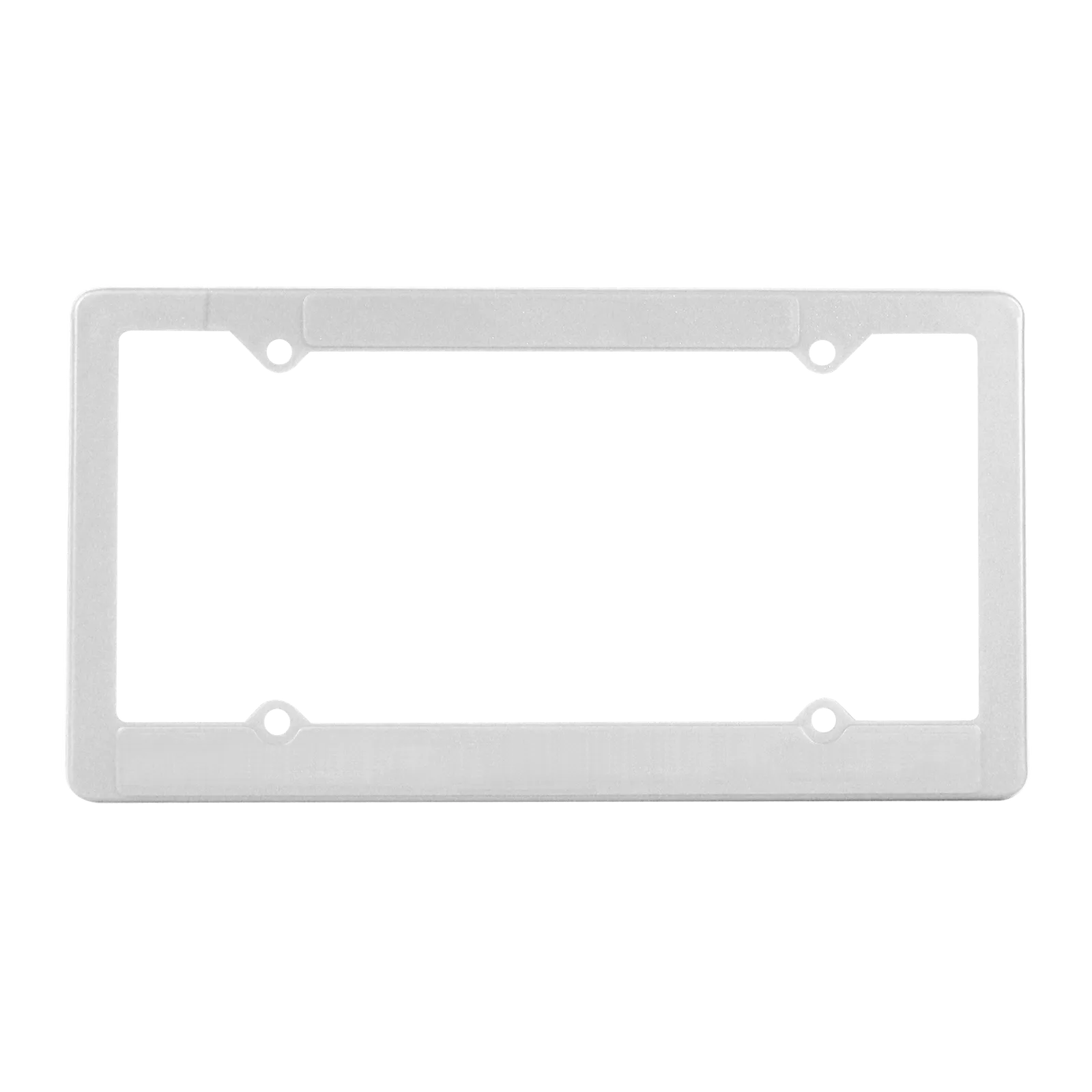 License Plate Frame Molded Polystyrene Raised Panels - 6.7 x 12.4 in - product view 13