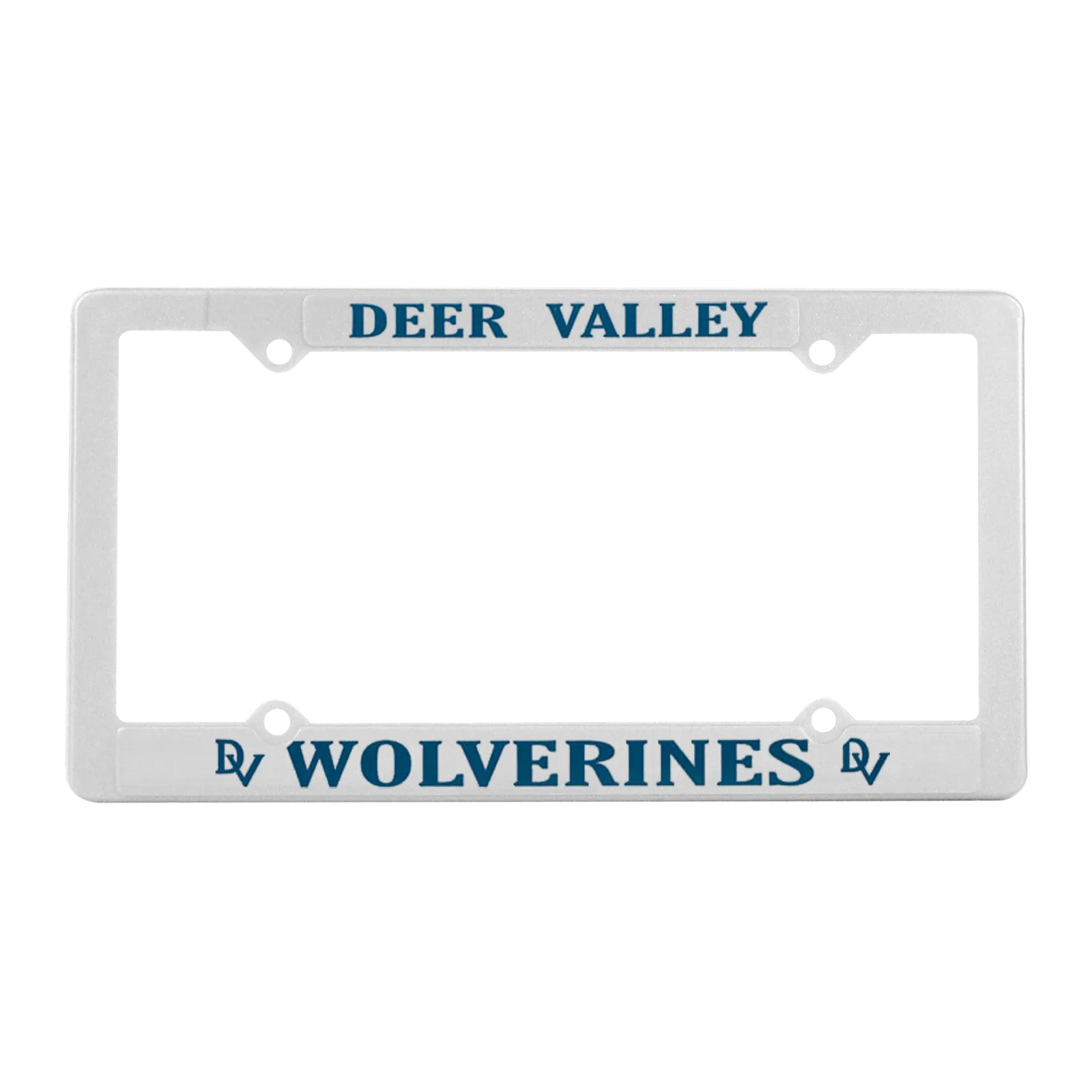 License Plate Frame Molded Polystyrene Raised Panels - 6.7 x 12.4 in - product view 16