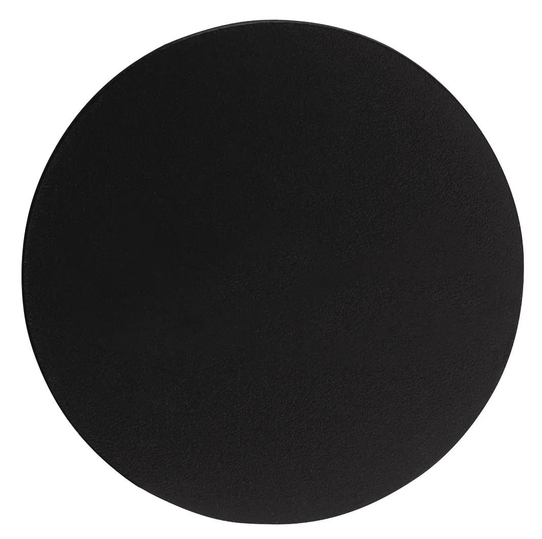 Round Coaster Bonded Leather Water Resistant - 3.75 in - product view 2