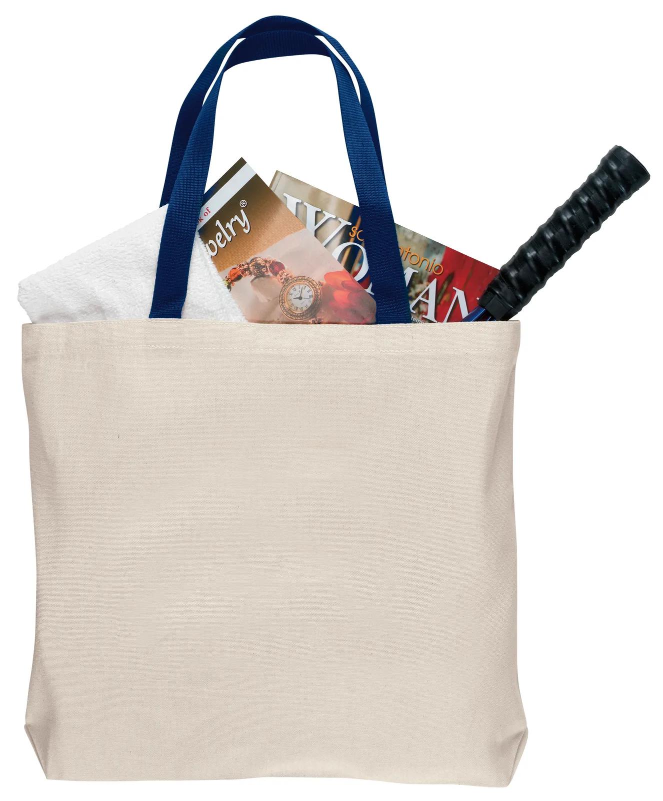 Custom Shoulder Tote Bag Cotton Long Handles - 14.5 x 16.5 x 3 in - product view 13