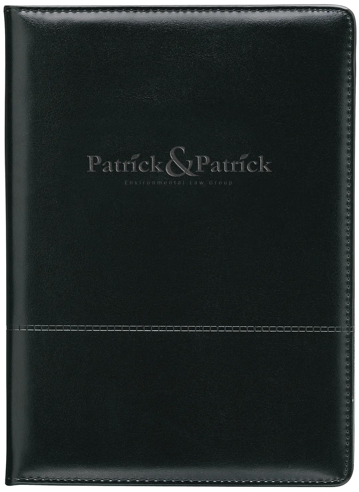 Padfolio Horizontal Stitching PVC Vinyl Pen Loop - 12.9 x 9.5 in - product view 7