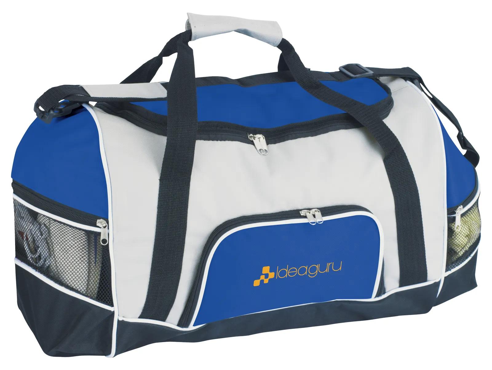 Tri-Pocket Sport Duffel Padded Strap 600D - 12.61 x 17.34 x 12.21 in - product view 7