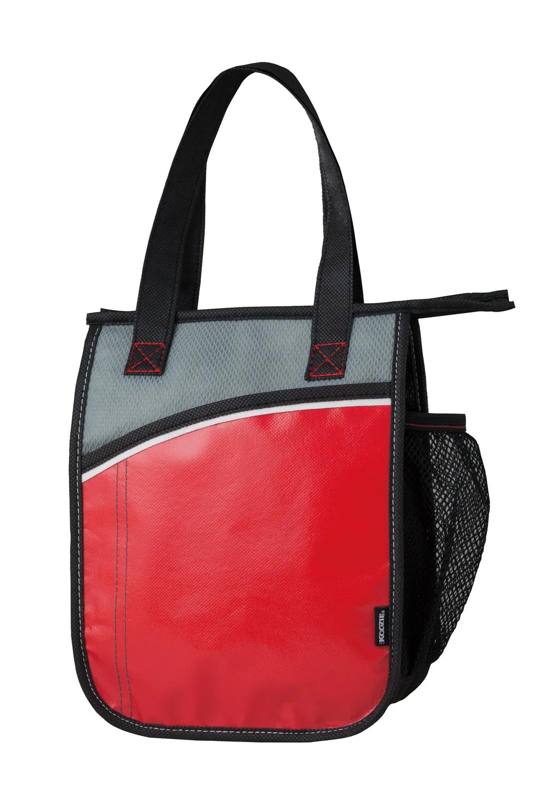 Vertical Lunch Cooler Laminated 5 Can Capacity - 10.375 x 8.25 x 4.25 in - product view 5