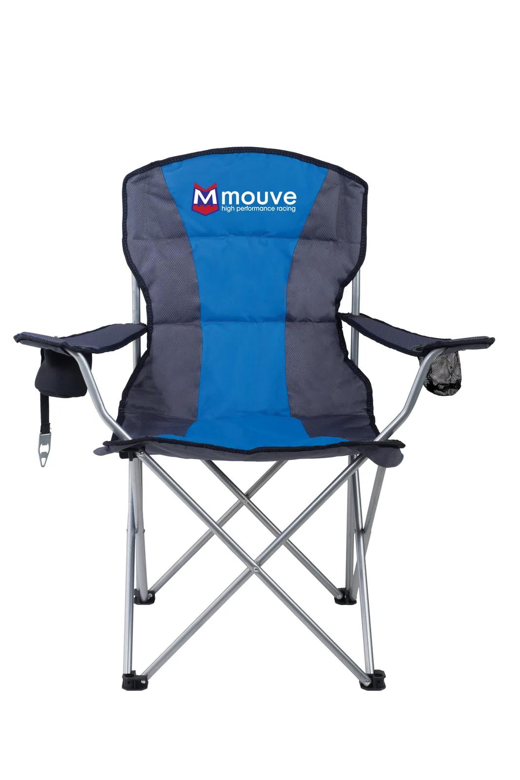 Folding Chair Padded Seat Insulated Pocket Steel - 36 x 32 x 20 in - product view 8