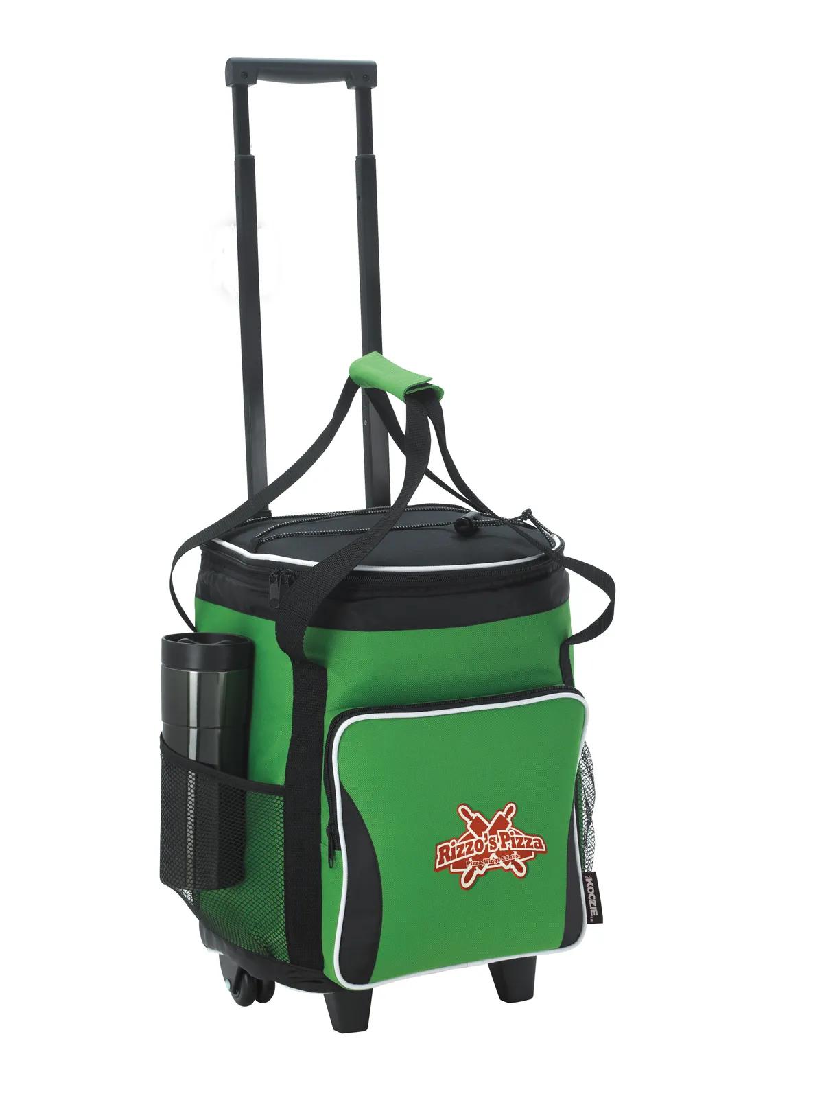 Tailgate Rolling Cooler Retractable Handle 600D - 17 x 11.5 x 12.25 in - product view 11