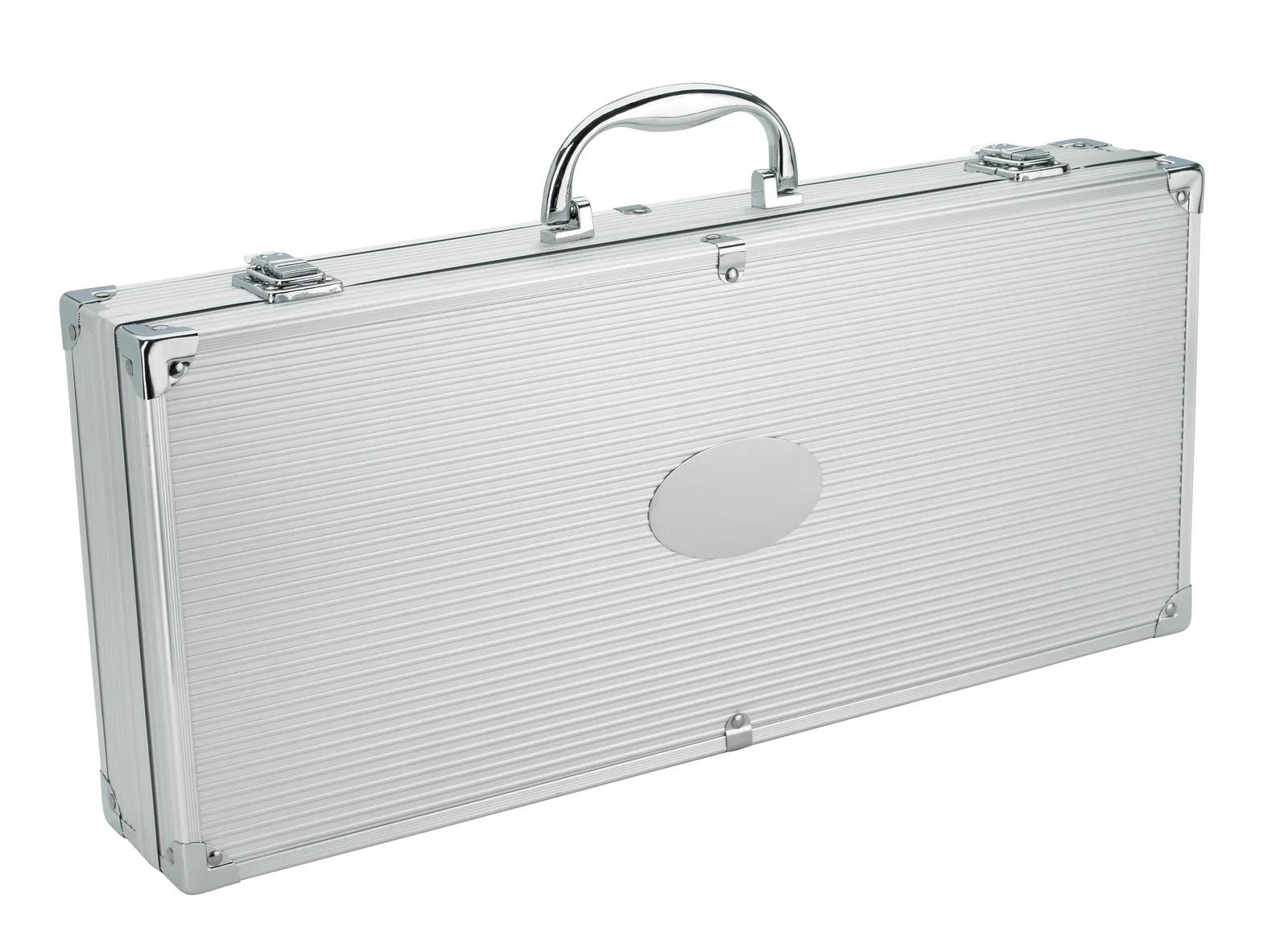 BBQ Grilling Tool Set Aluminum Case Stainless Steel - 10 Piece - product view 2